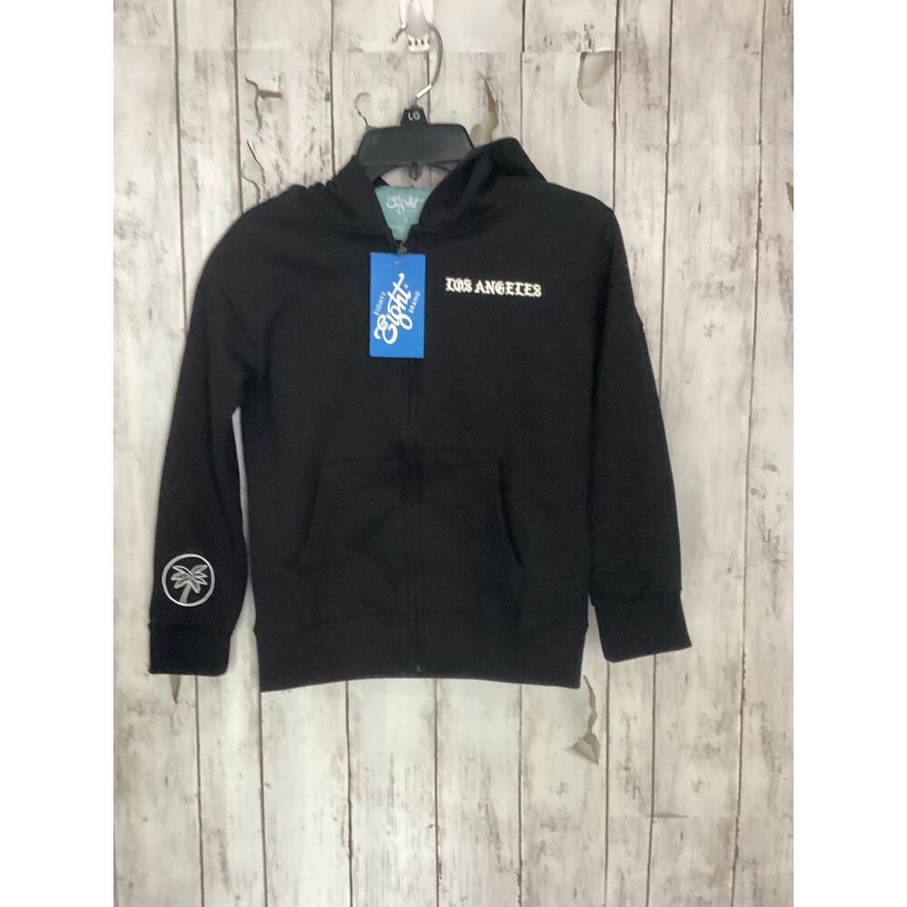 Eighty Eight Full Zip Hoodie Los Angeles Men Small Black